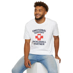 Emotional Support Pickleball Partner Tee