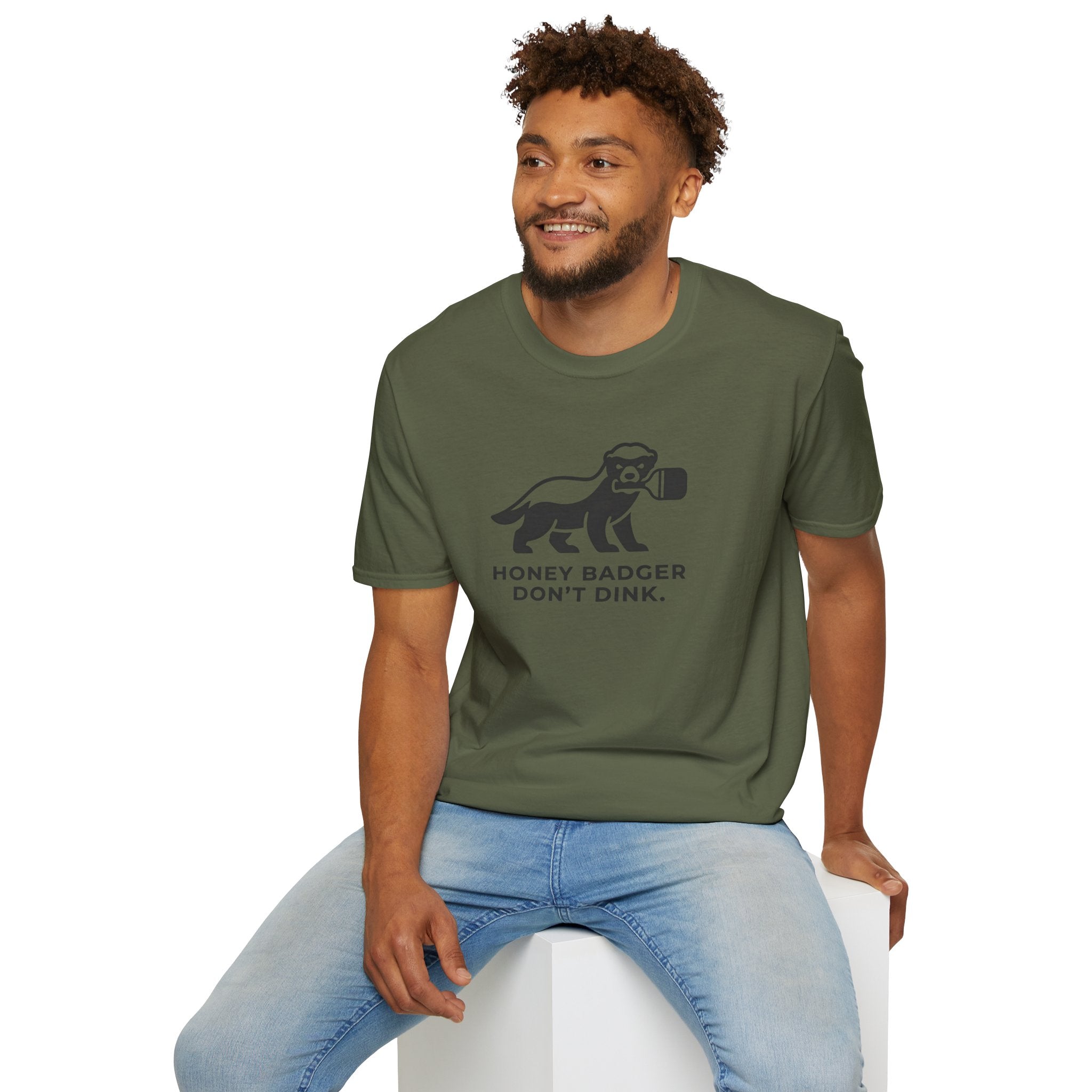 Honey Badger Don't Dink Tee