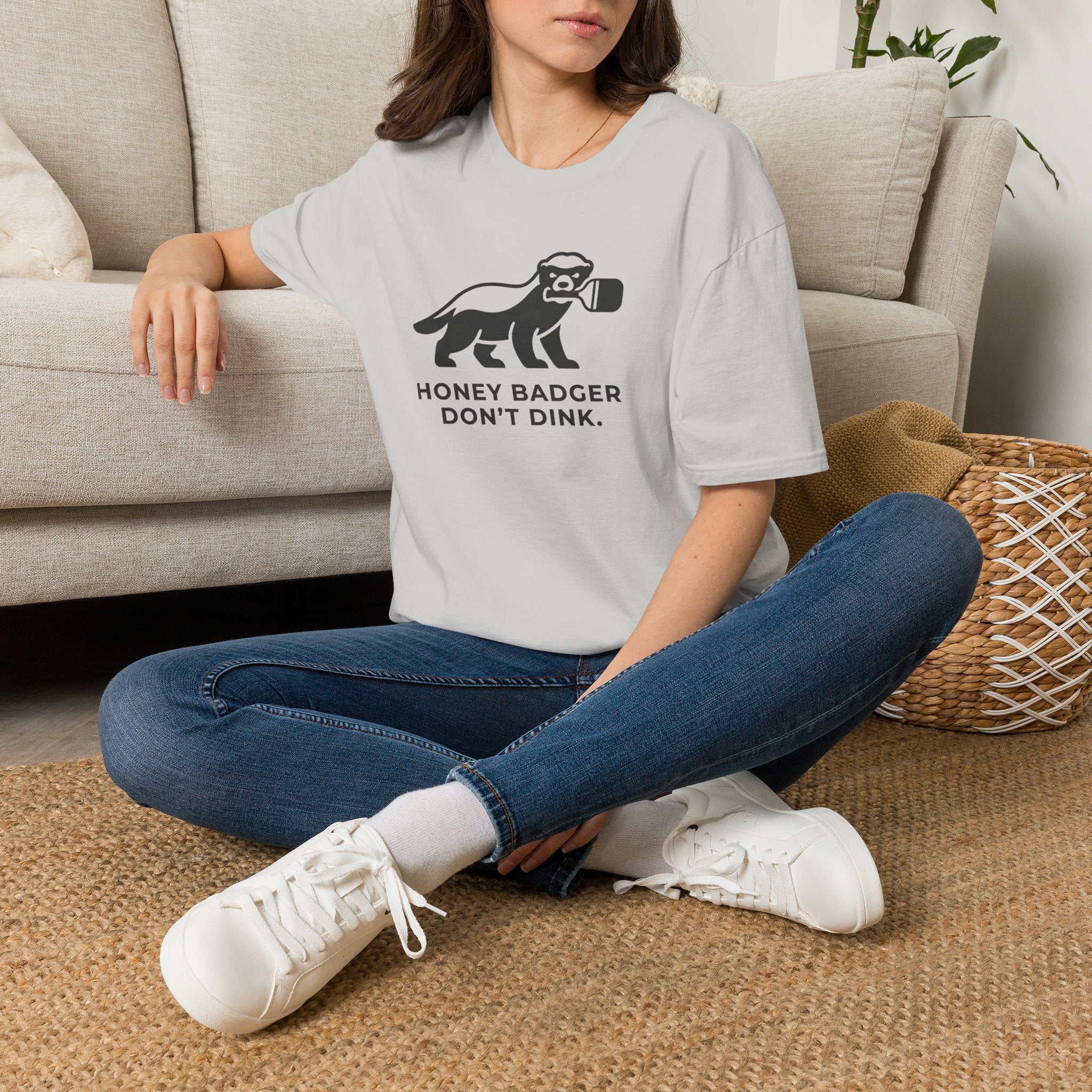 Honey Badger Don't Dink Tee
