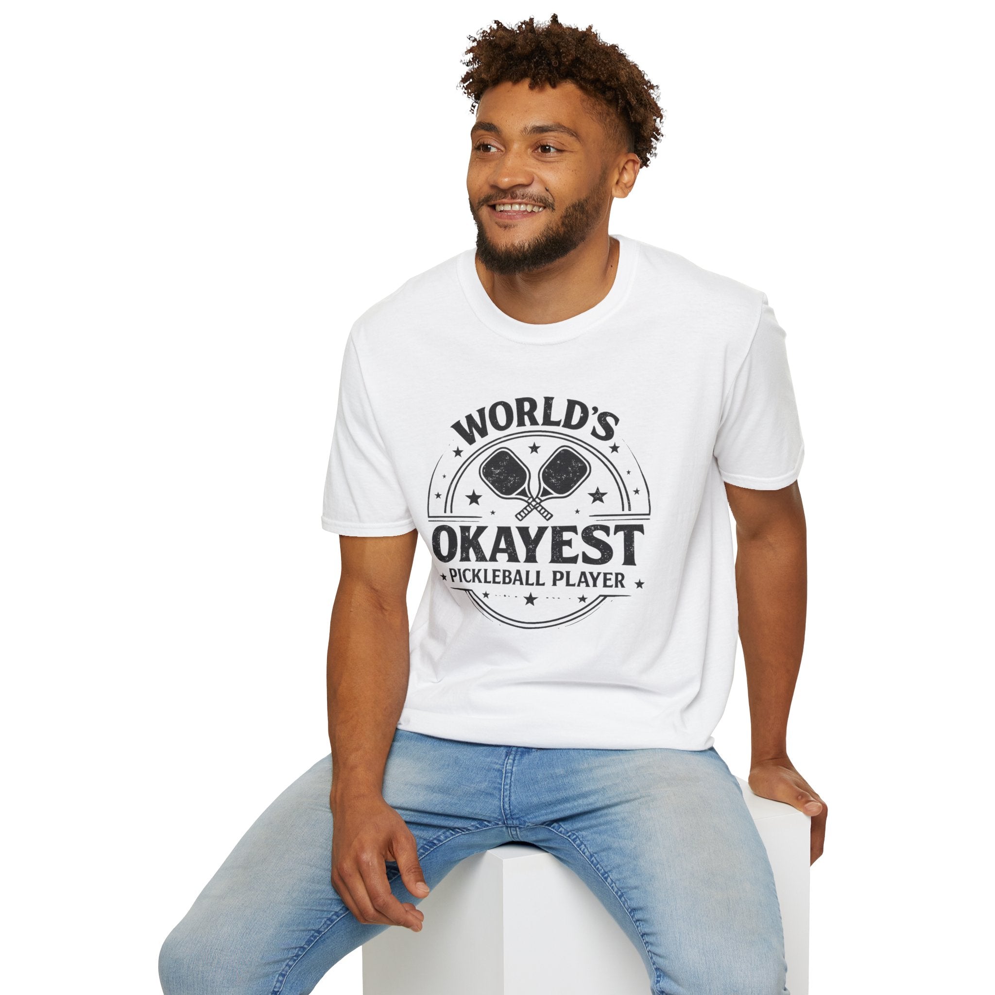 World's Okayest Pickleball Player Tee