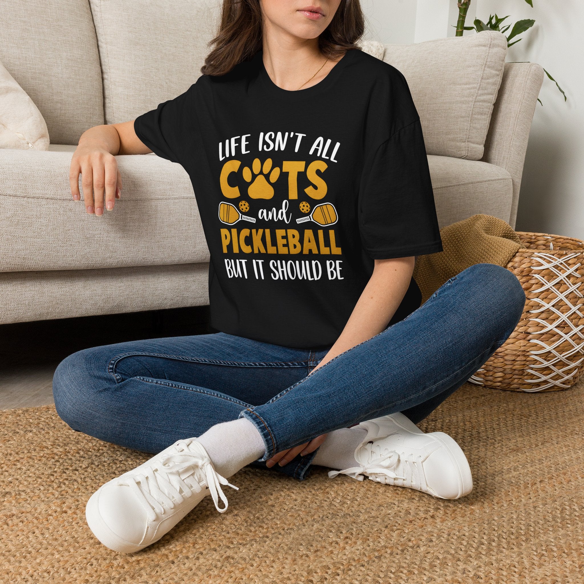 Life Isn't All Cats and Pickleball But It Should Be Tee