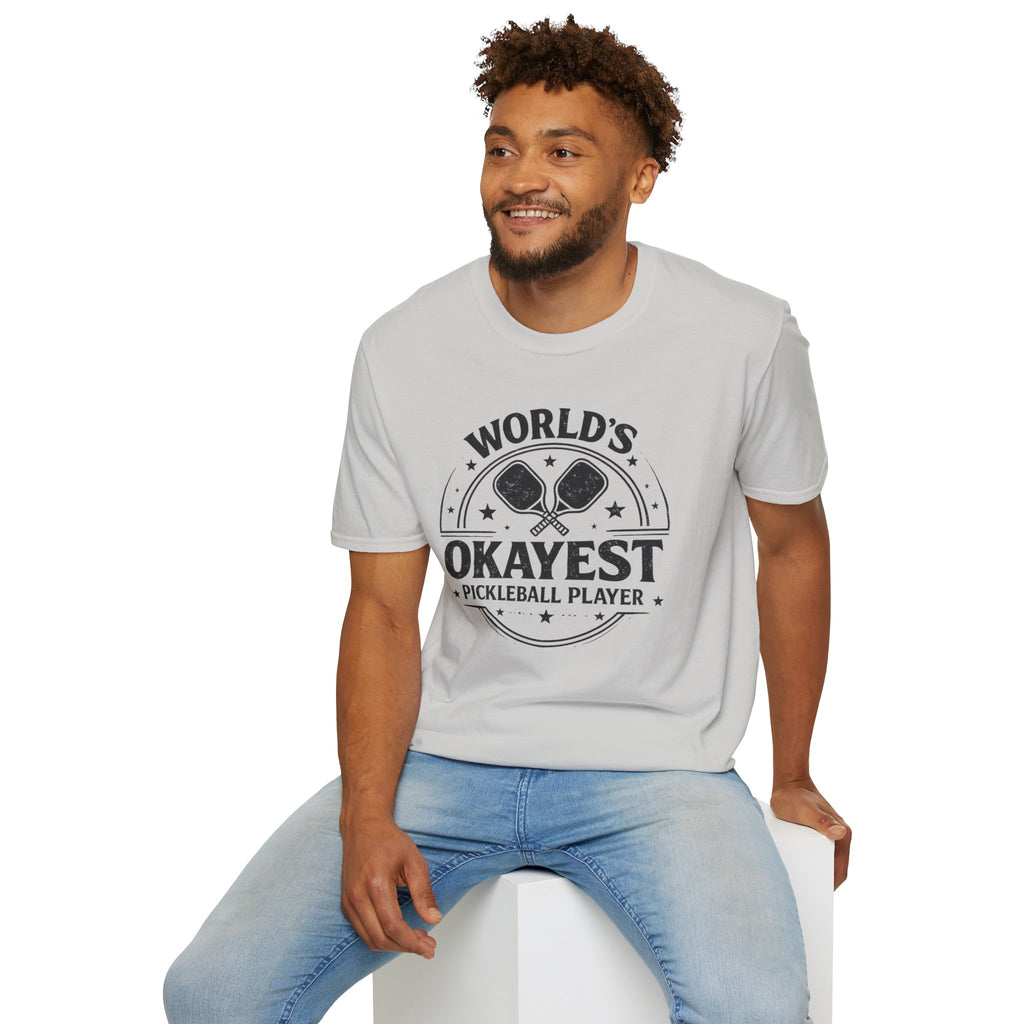 World's Okayest Pickleball Player Tee