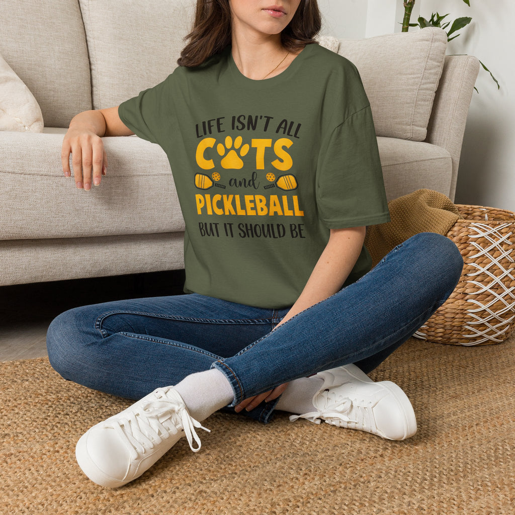 Life Isn't All Cats and Pickleball But It Should Be Tee
