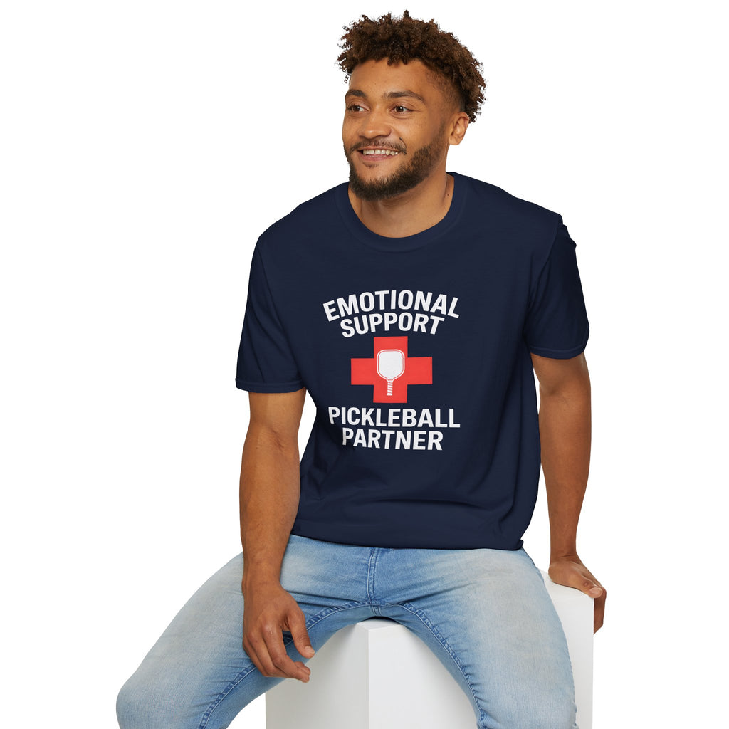 Emotional Support Pickleball Partner Tee