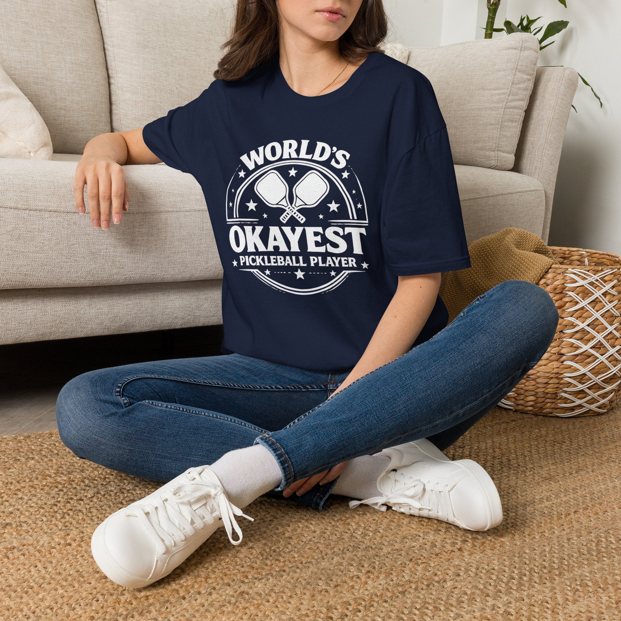 World's Okayest Pickleball Player Tee