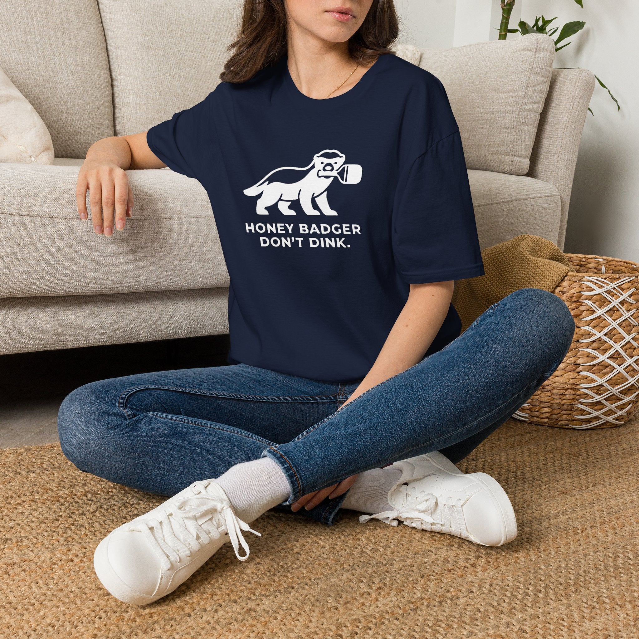 Honey Badger Don't Dink Tee