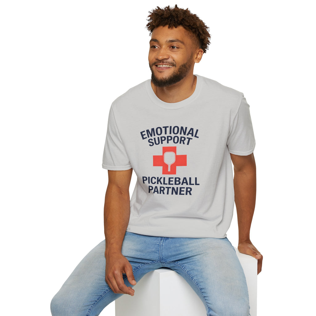 Emotional Support Pickleball Partner Tee