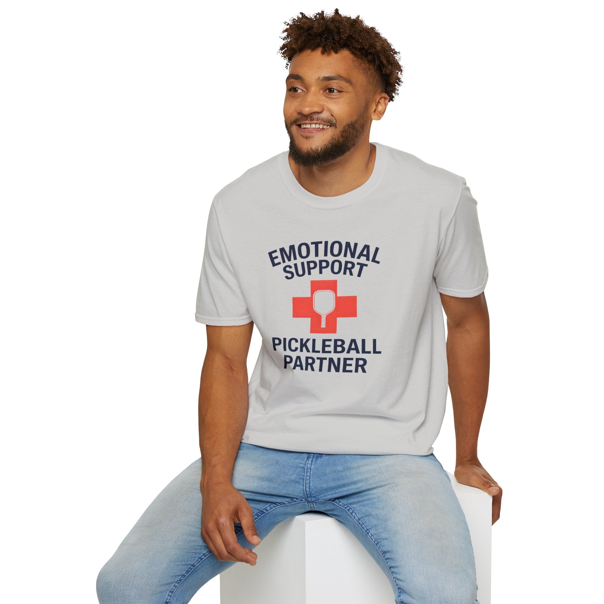 Emotional Support Pickleball Partner Tee