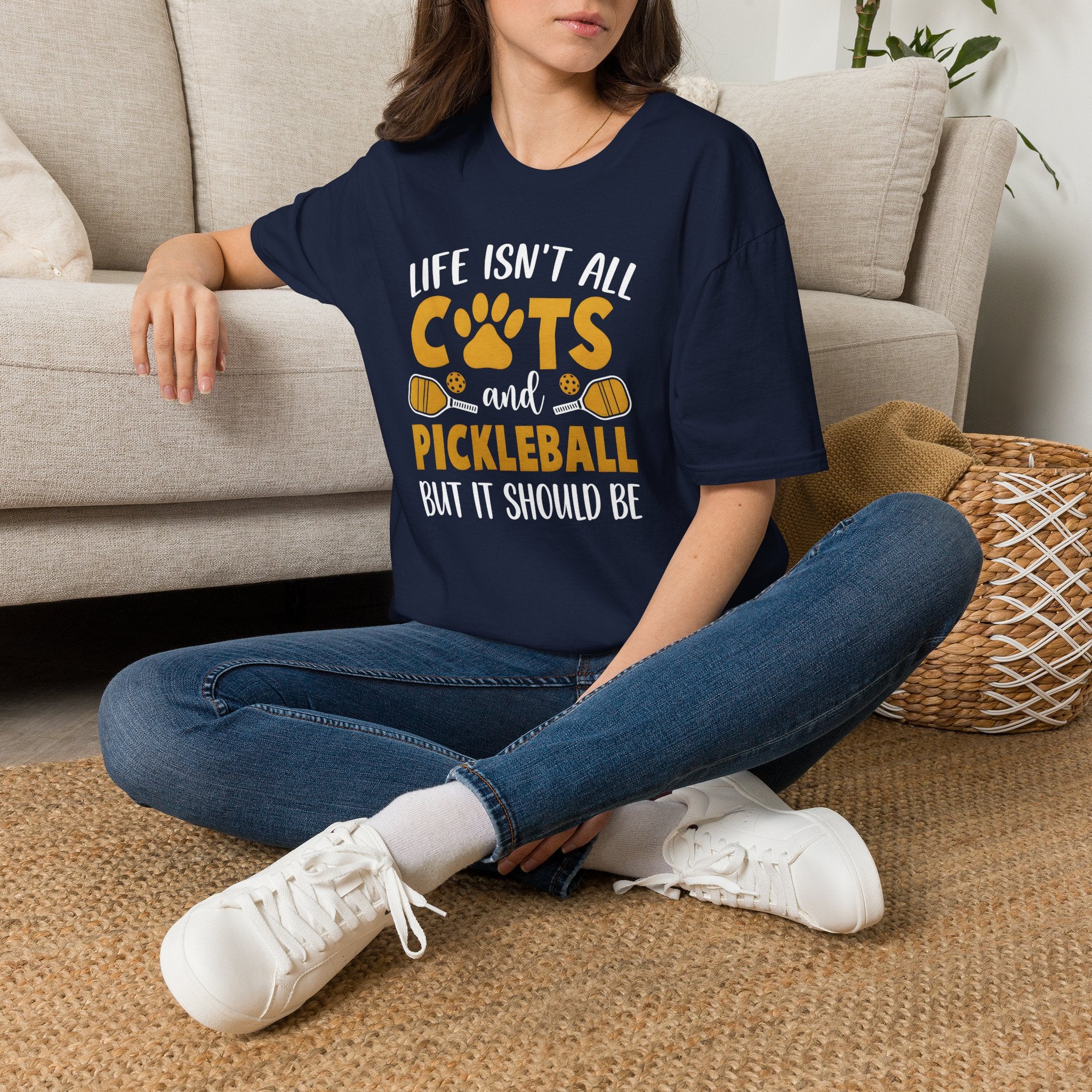 Life Isn't All Cats and Pickleball But It Should Be Tee