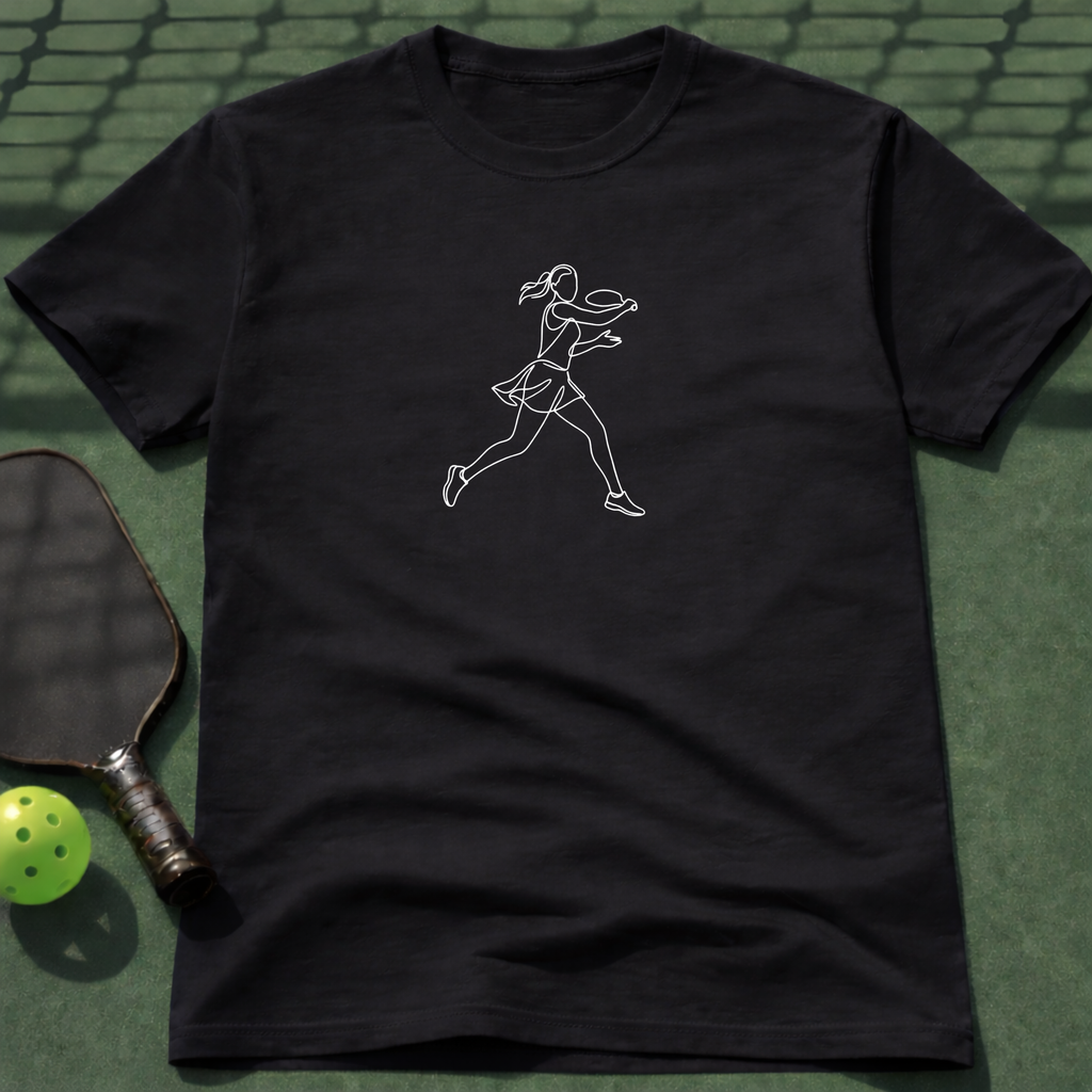 Pickleballer Woman Tee