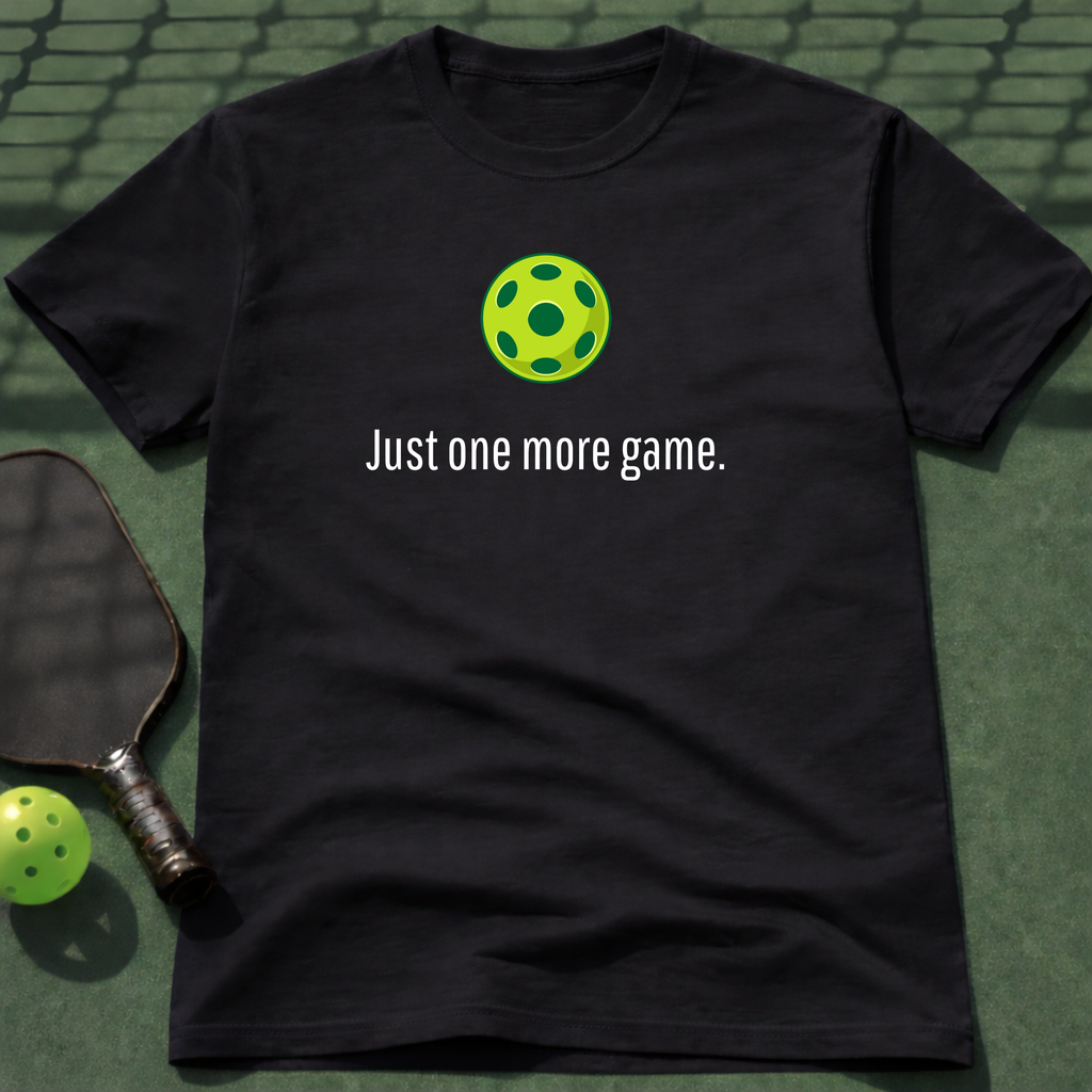 Just One More Game. Tee
