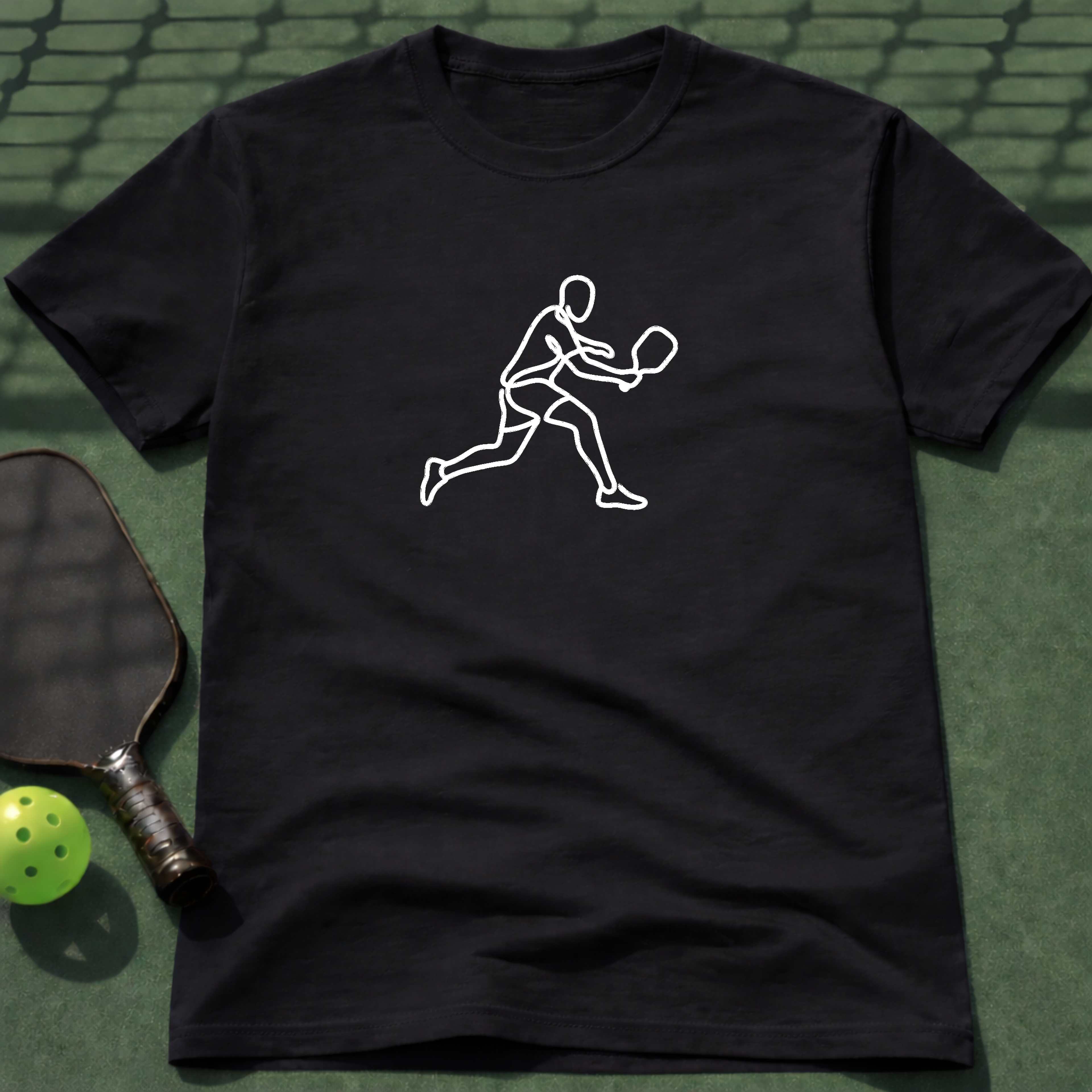 Pickleballer Man Tee