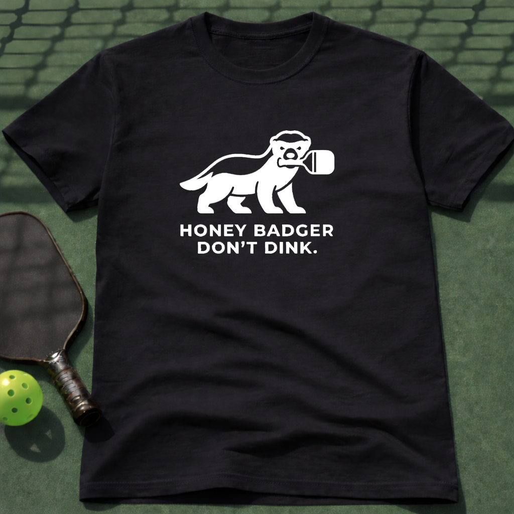 Honey Badger Don't Dink Tee