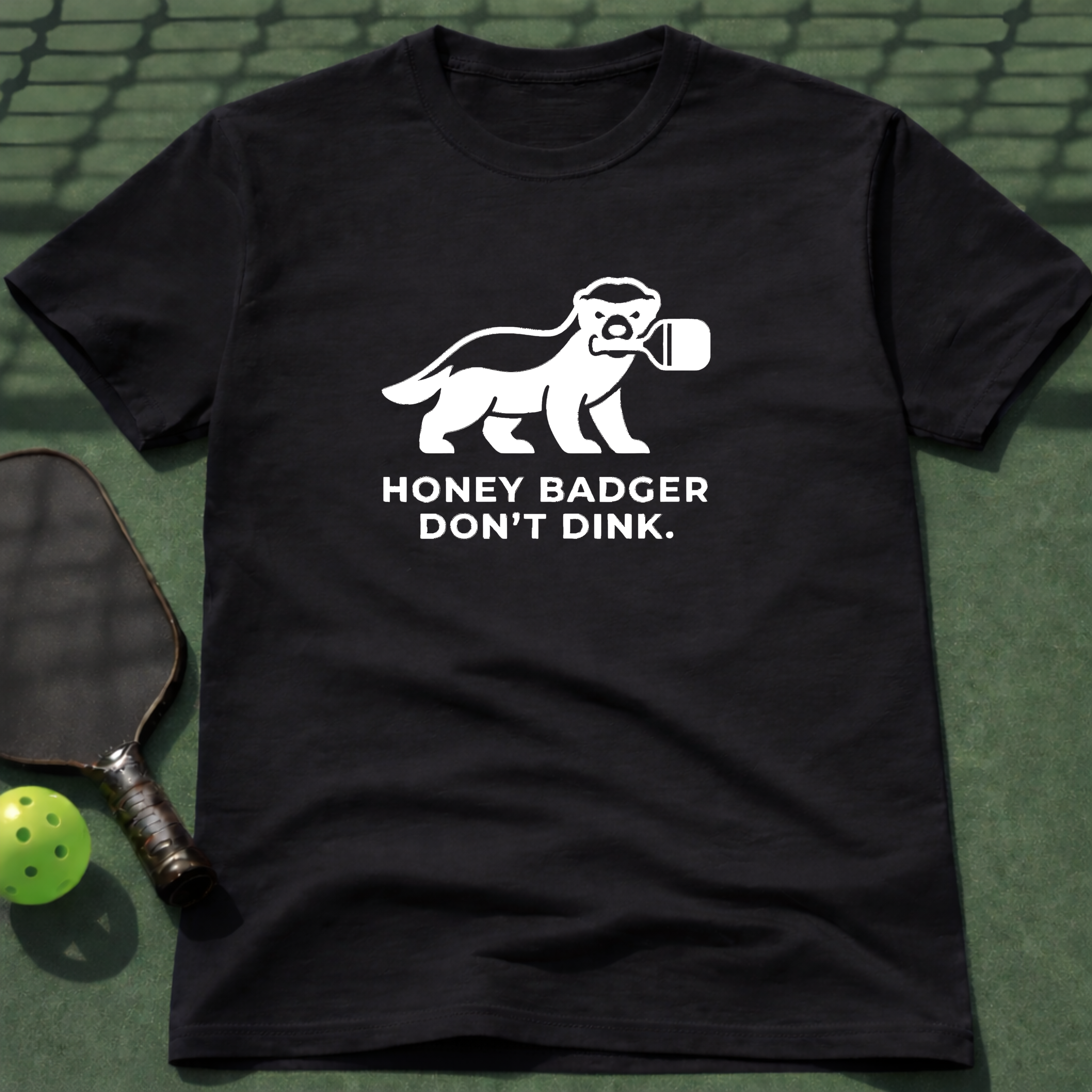 Honey Badger Don't Dink Tee
