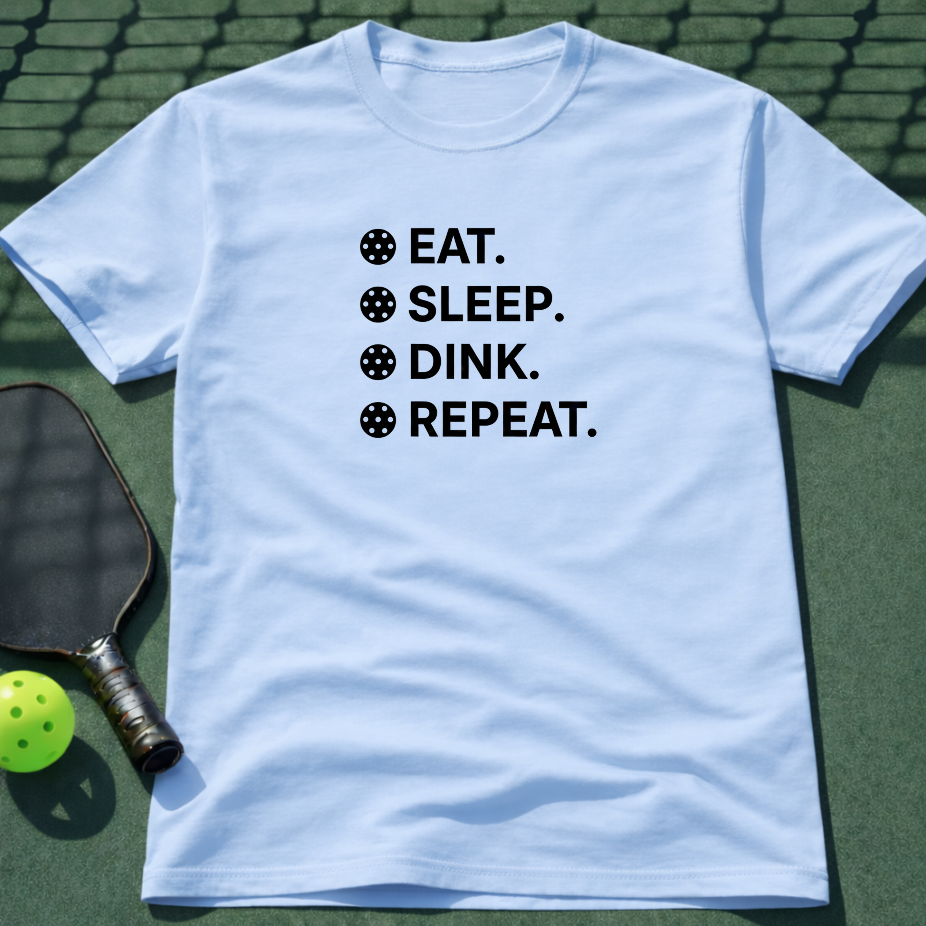 Eat. Sleep. Dink. Repeat. Tee