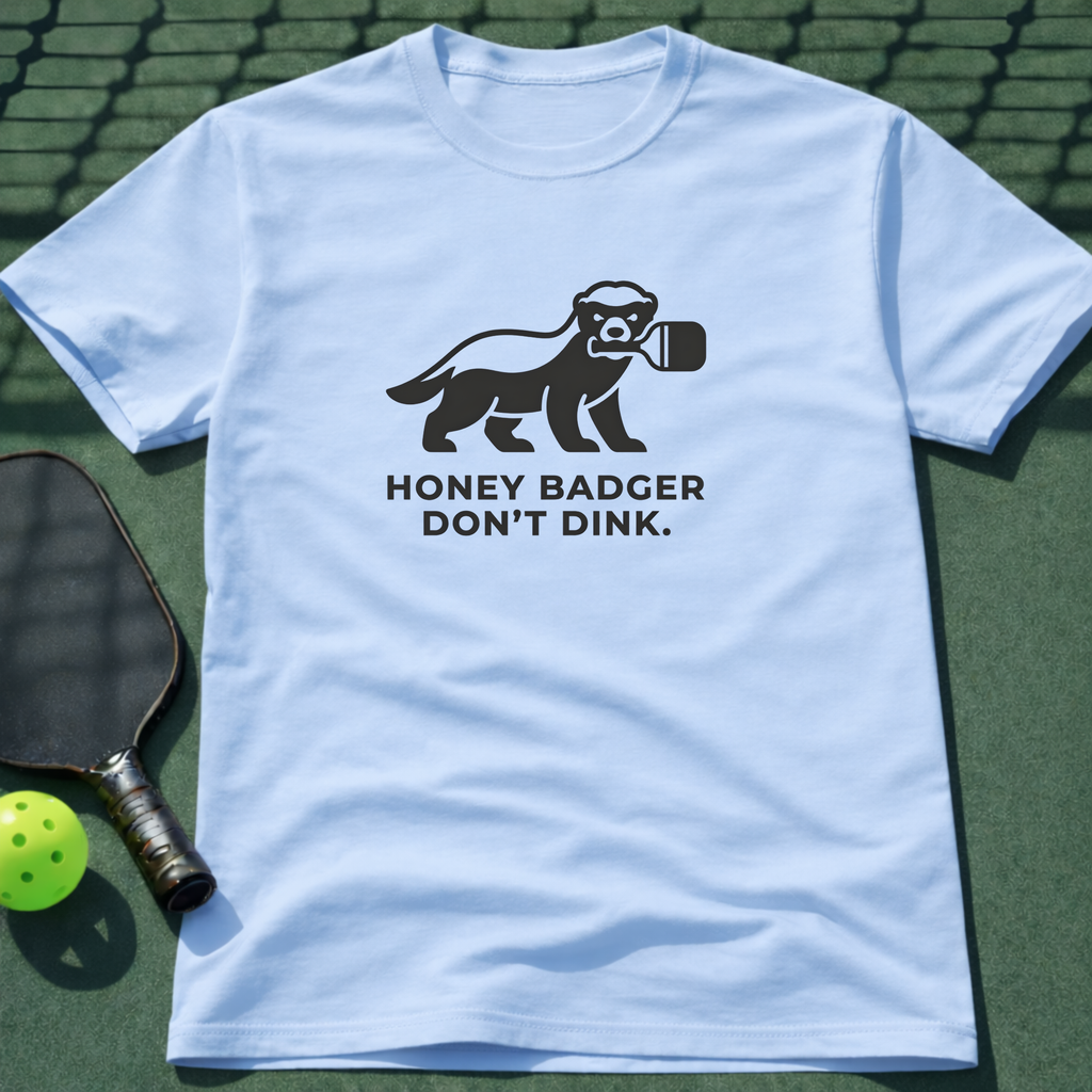 Honey Badger Don't Dink Tee