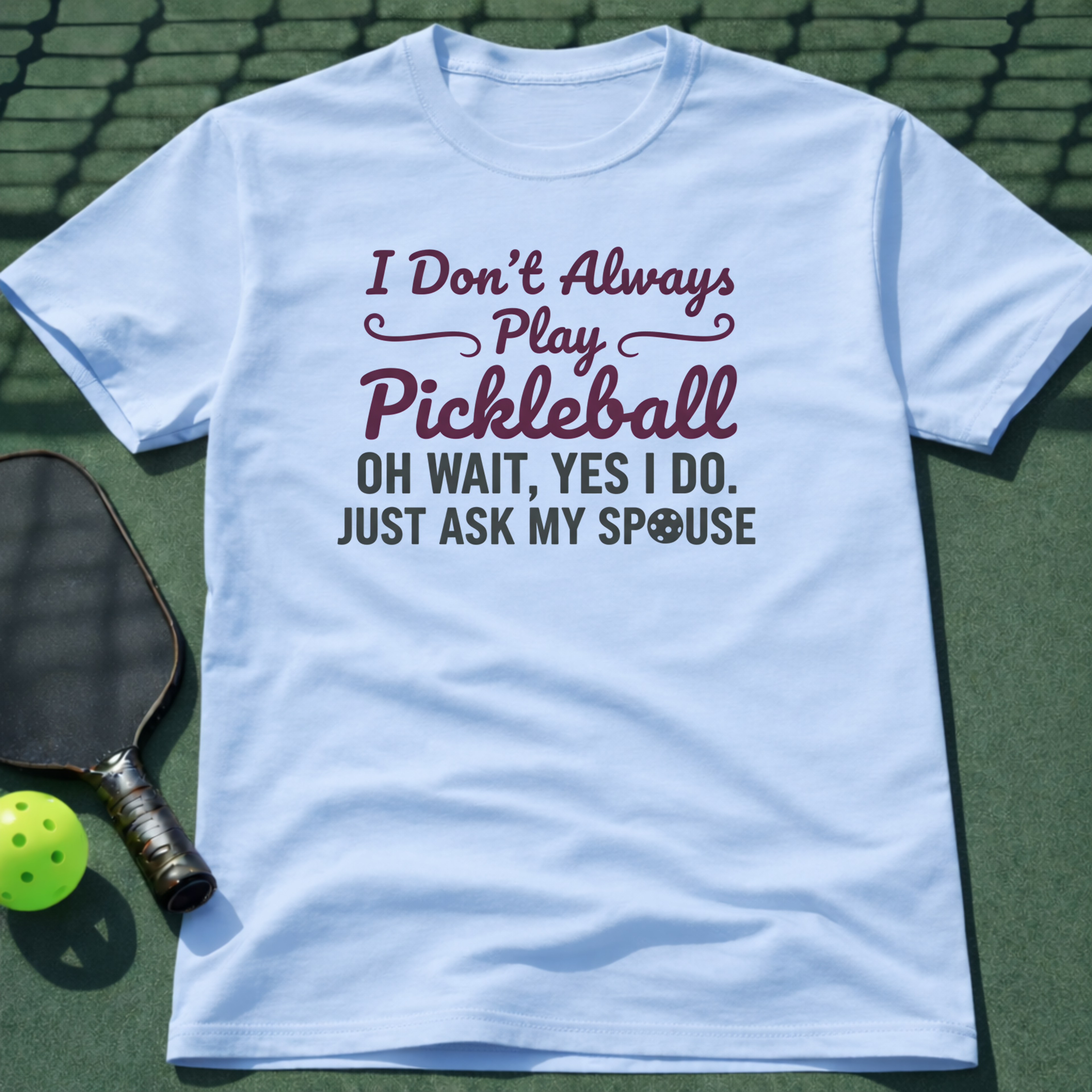 I Don't Always Play Pickleball Tee