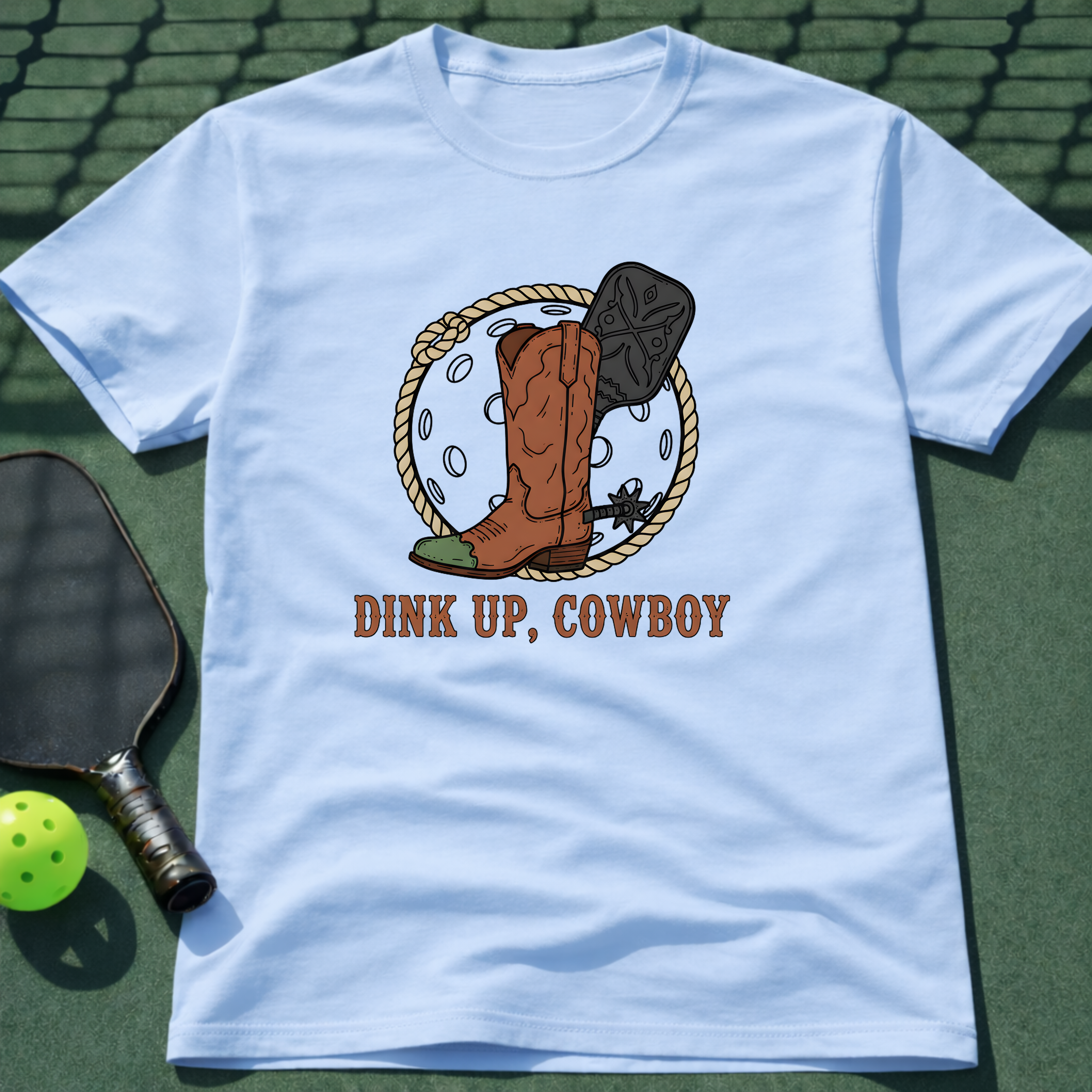 Dink Up Cowboy Tee