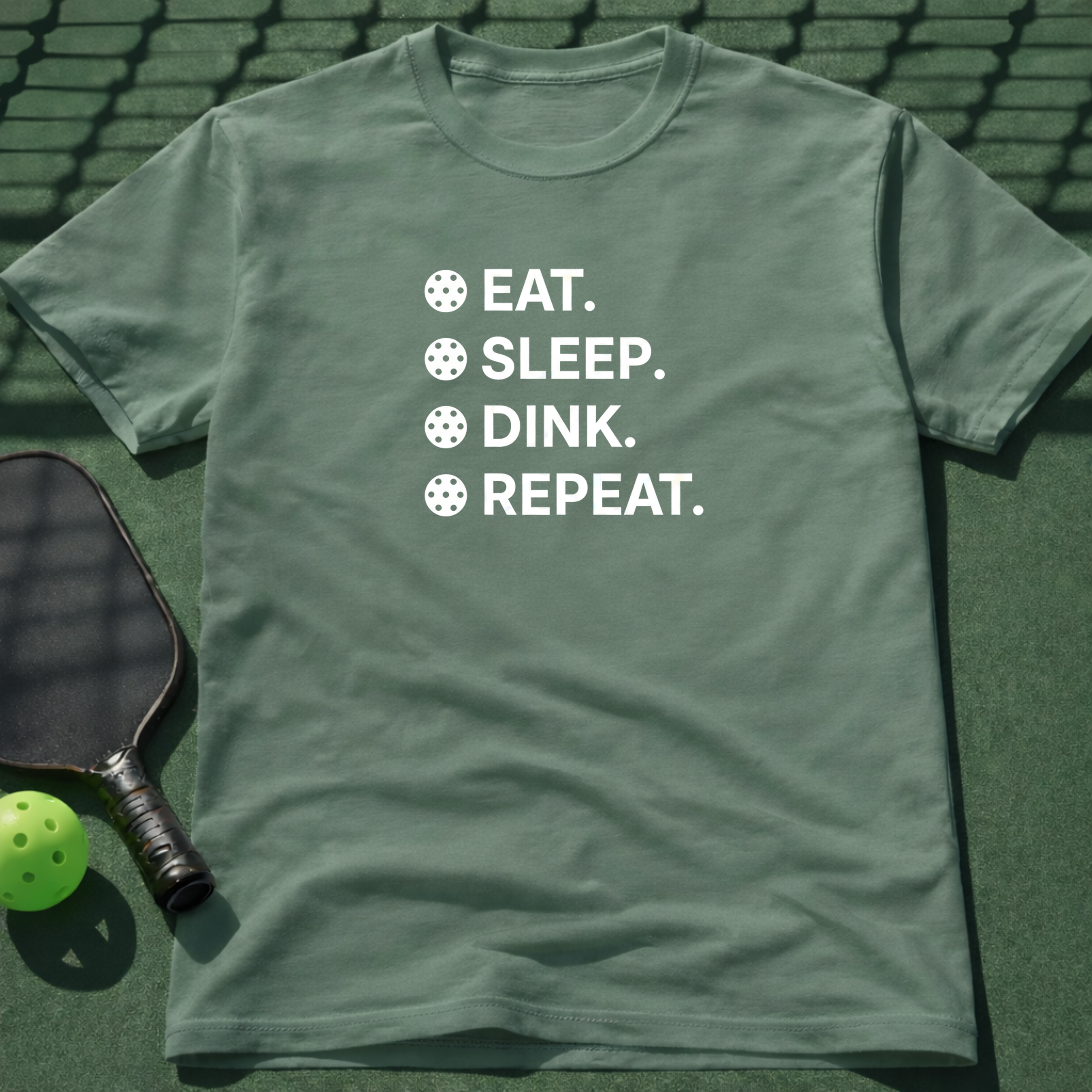 Eat. Sleep. Dink. Repeat. Tee