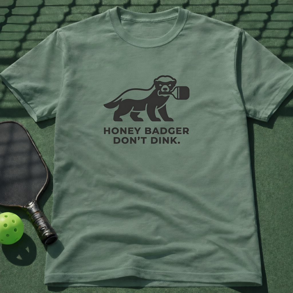 Honey Badger Don't Dink Tee