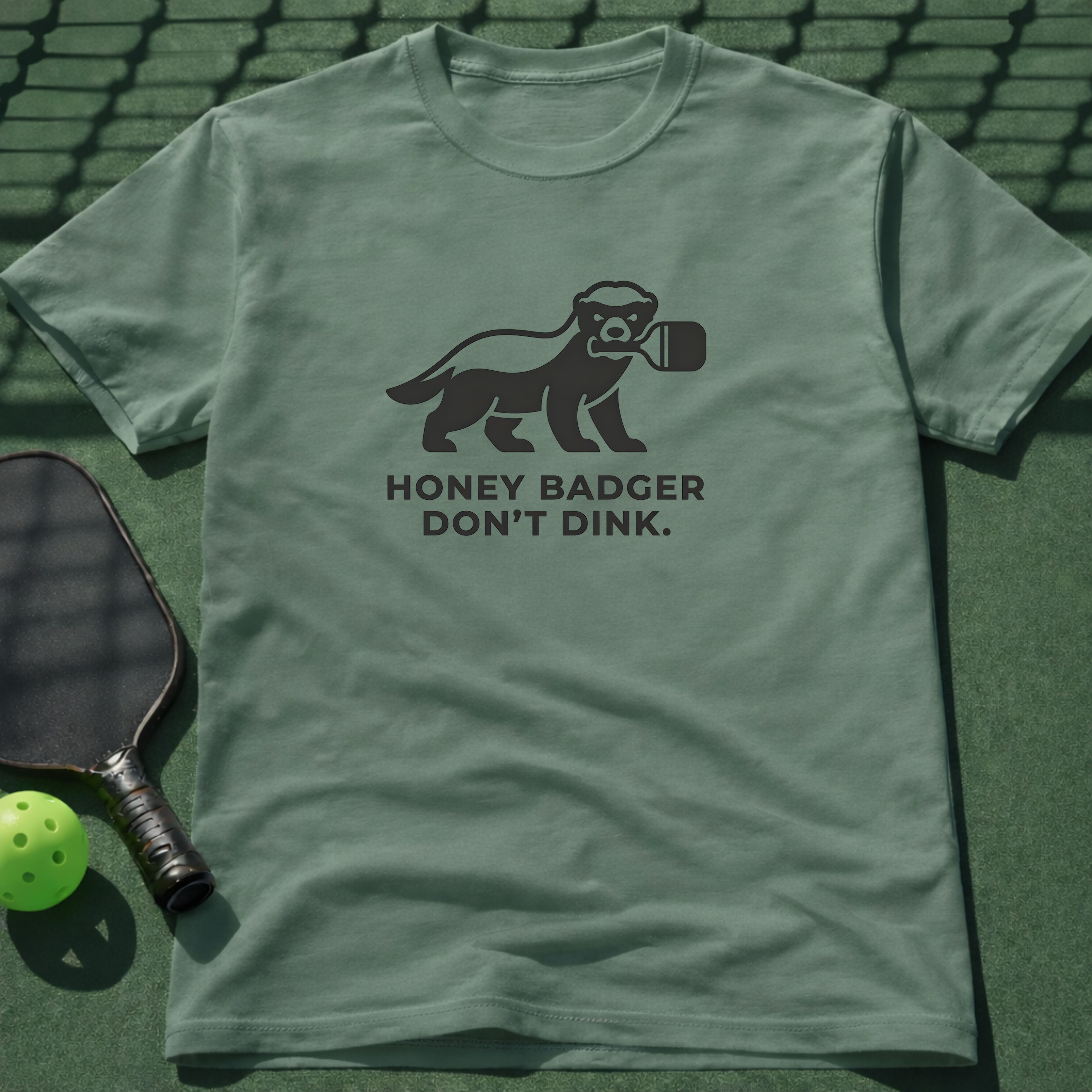 Honey Badger Don't Dink Tee