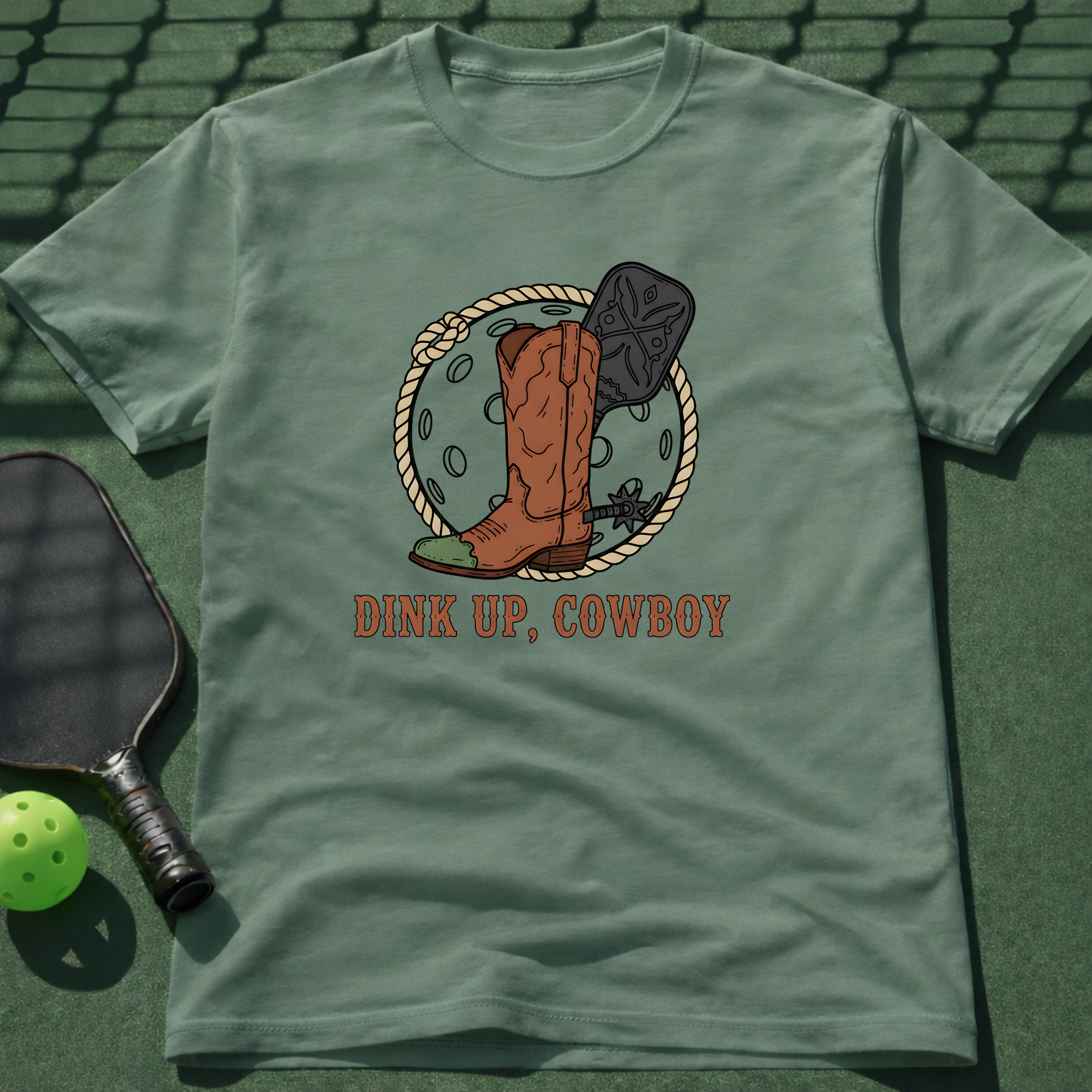 Dink Up Cowboy Tee