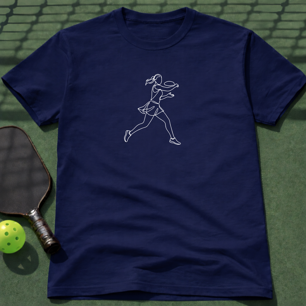 Pickleballer Woman Tee