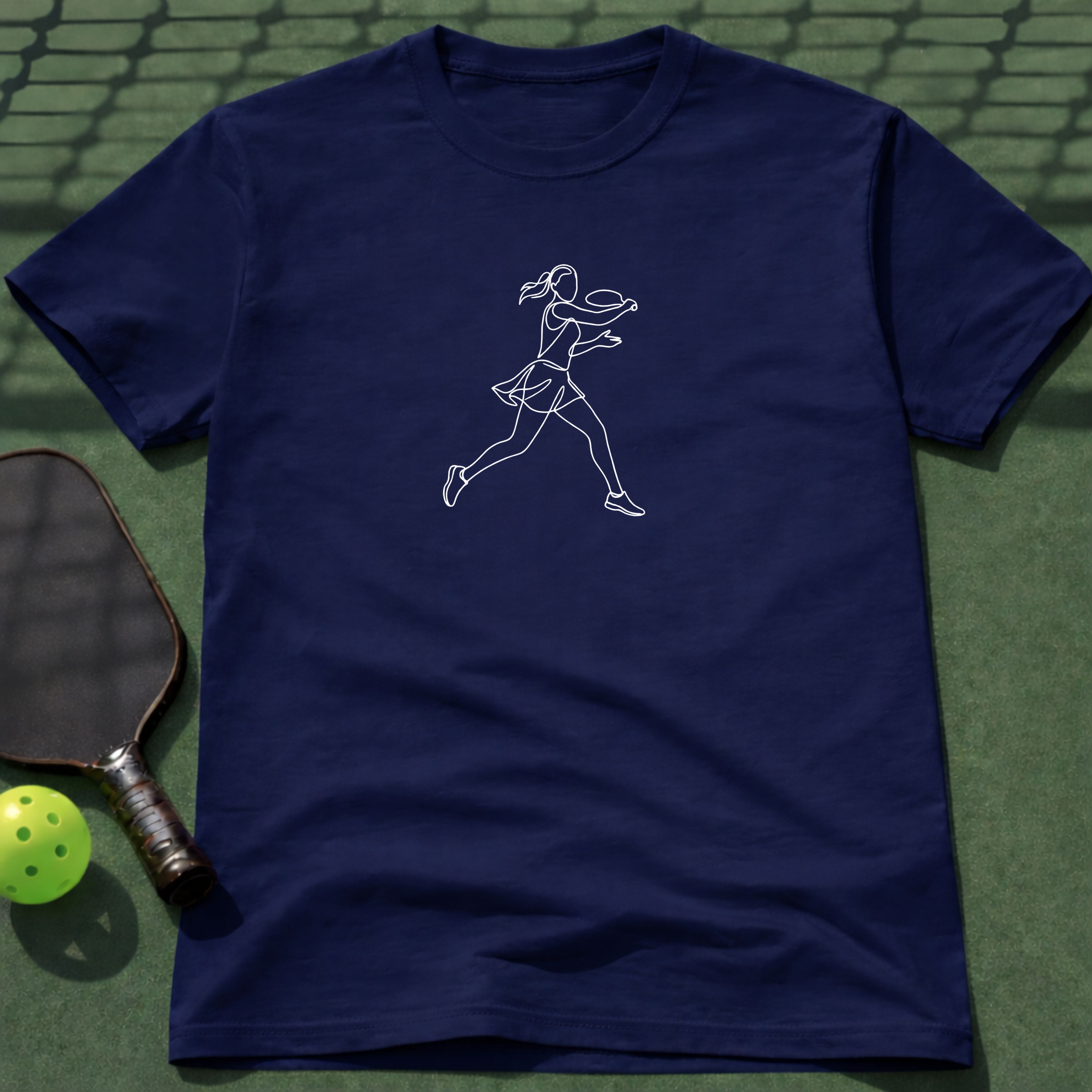 Pickleballer Woman Tee