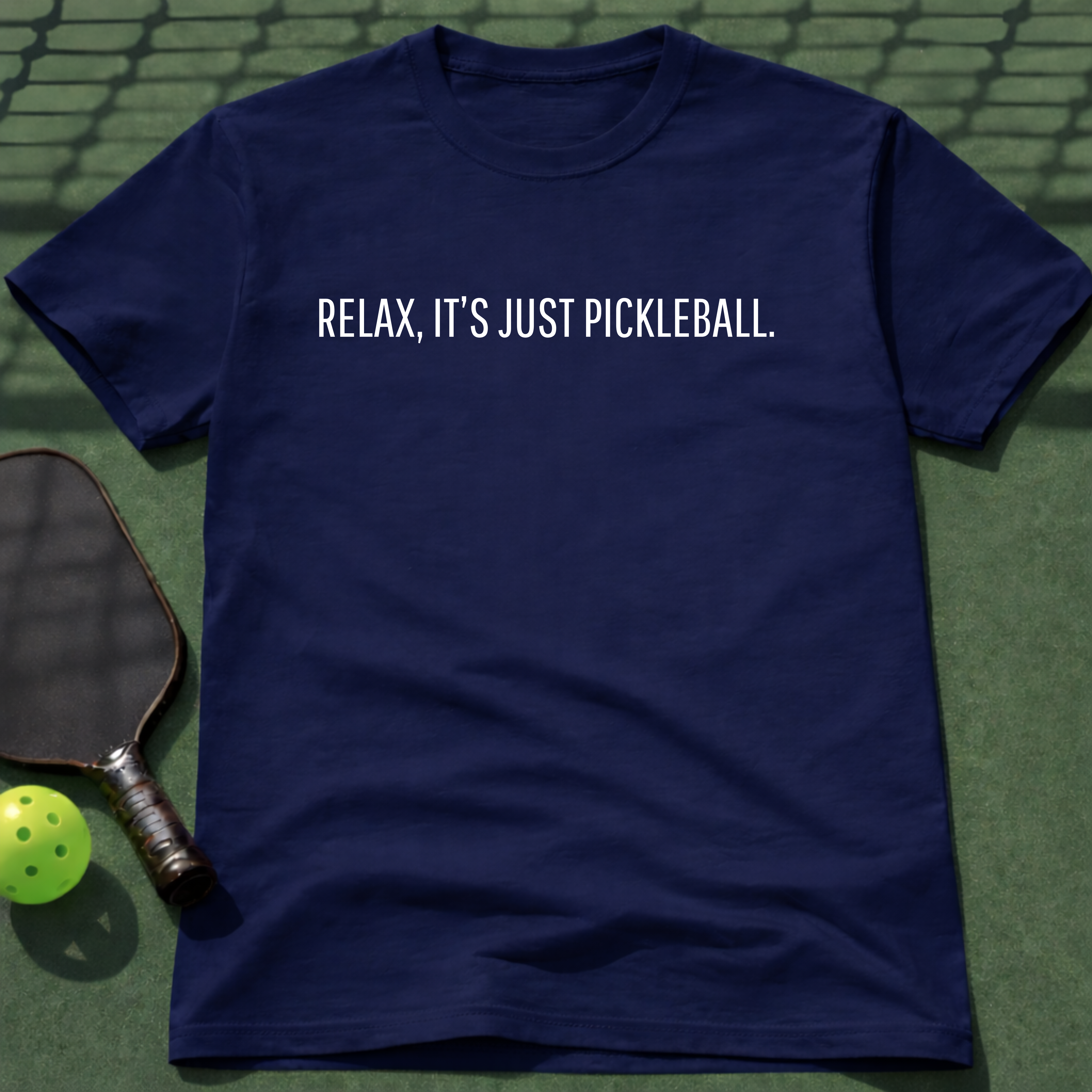 Relax, I'ts Just Pickleball Tee