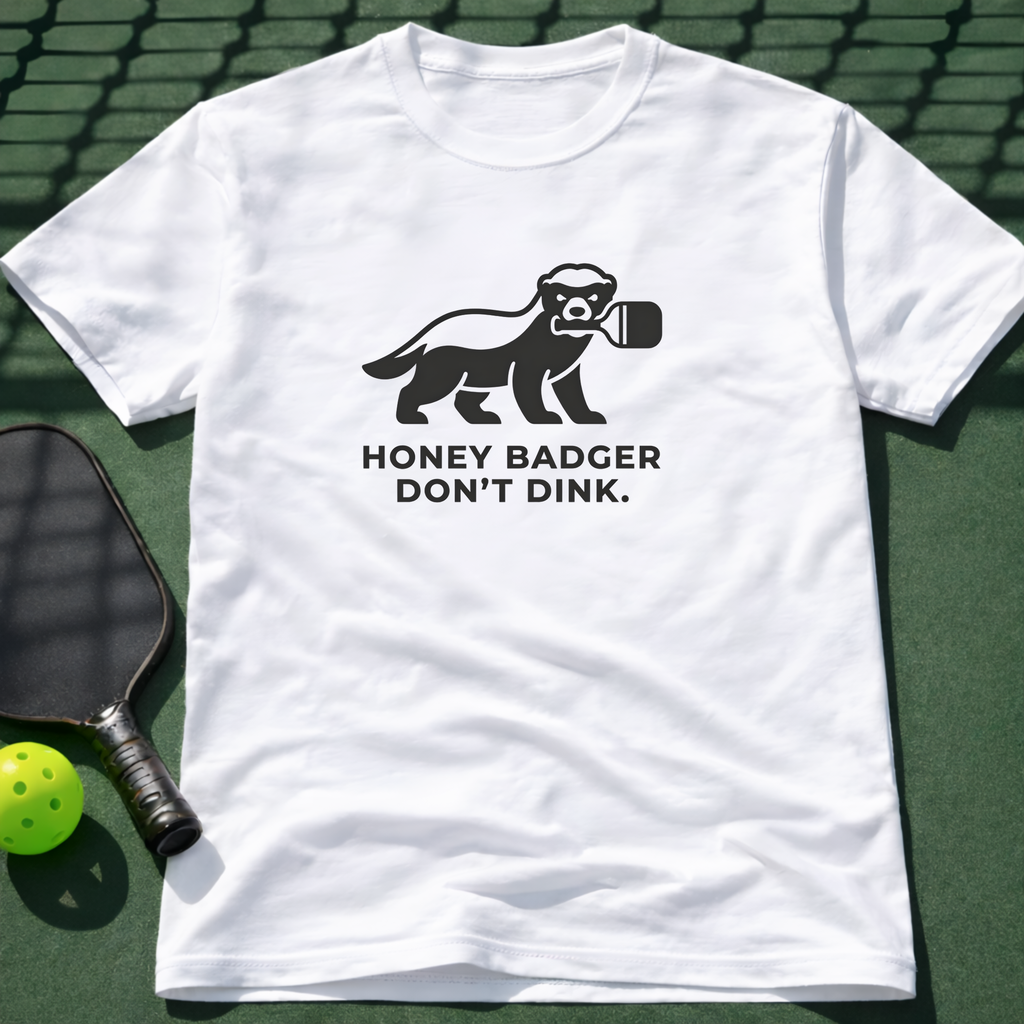 Honey Badger Don't Dink Tee